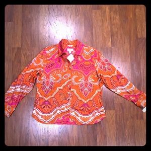 Talbots Button down dress shirt XL